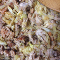 ふりかけマカロニ's cooksnap of when they made キャベツと豚肉の簡単♡だしマヨ炒め♥.