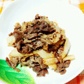 ﾁｲﾁｬﾝﾏﾏ's cooksnap of when they made 牛肉と大根の簡単炒め.