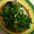 ikikikue's cooksnap of when they made セロリの葉　佃煮風♪.