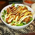 ゆりにゃん☆'s cooksnap of when they made 鶏もも肉のがっつり照り焼き丼♪.