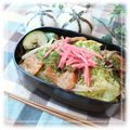 KENチャン's cooksnap of when they made 全部持ち上がらない！お弁当の焼きそば.