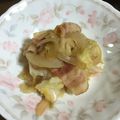 ぐーちゃん✌'s cooksnap of when they made キャベツとスモークベーコンの煮物.