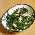 つちかな's cooksnap of when they made きのこ＊ほうれん草＊ひじき　さっぱり和え.