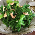嫁〜ず☆なめがた子's cooksnap of when they made わさび菜とツナ缶の和え物.