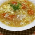 ともこキッチン's cooksnap of when they made キャベツとミニトマトの酸辣湯風.