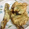 凪なぎ's cooksnap of when they made 冷凍シシャモで磯辺揚.