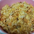 ねここfm's cooksnap of when they made 黄金の鮭フレークチャーハン！.