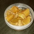 じう630's cooksnap of when they made 大根とシーチキンの煮物.