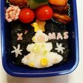 あくび王子まま's cooksnap of when they made キャラ弁☆ごはんでクリスマスツリー♪.