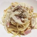 Jolggychan's cooksnap of when they made 濃厚カルボナーラ.