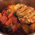 Jolggychan's cooksnap of when they made スペアリブと夏野菜のビネガー煮込み.