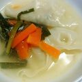 meeemaaa's cooksnap of when they made 簡単♡餃子スープ.
