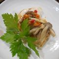 kana叶's cooksnap of when they made ✿カジキのソテー茸トマトオイル漬けソース.