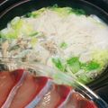 麻's cooksnap of when they made 塩昆布だしブリしゃぶ.