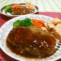 赤い電話's cooksnap of when they made やみつき♫定番のハンバーグ☆.