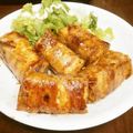 のかまるこ's cooksnap of when they made 厚揚げの豚バラ巻き♪.