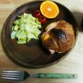 豆乳pudding's cooksnap of when they made クロワッサンサンド.
