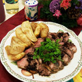 …どなるど…'s cooksnap of when they made 鴨胸肉とフォアグラ　洋梨のロースト添え.