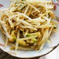 コーンフレーク's cooksnap of when they made もやしナムル☆ピリ辛でビールのアテにも！.