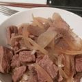 Homechef's cooksnap of when they made 簡単♪ホントに美味しい牛丼♪.