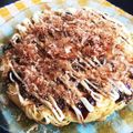 ♡tmk☆'s cooksnap of when they made そうめんdeお好み焼き♡.