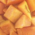 にゃんにょ's cooksnap of when they made バターでほっくり！冷凍かぼちゃの簡単煮物.