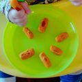 Natsume☆'s cooksnap of when they made 離乳食☆いもスティック.