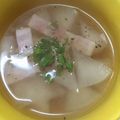 honamin☆98's cooksnap of when they made 大根のほっこりスープ　～中華風～.