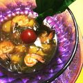 みぃーーみ☆'s cooksnap of when they made 栗入り!海老と春雨のピリ辛土鍋煮.