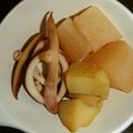 もりのりころ's cooksnap of when they made 昆布つゆで♪イカと大根の煮物.