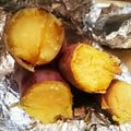 もじゃこてつー's cooksnap of when they made 簡単！！ストーブ焼き芋♥︎.