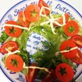 しきままーーーん's cooksnap of when they made クリスマスリース☆彩りサラダ.