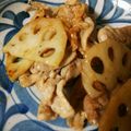 cookあやたく's cooksnap of when they made レンコンと豚肉の甘辛炒め.