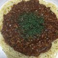 亜〜ちゃん♪'s cooksnap of when they made 簡単なのにメッチャ美味しいミートソース☆.