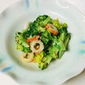 taako1552's cooksnap of when they made ちくわとブロッコリーのごまマヨ.