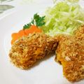 ♪珠香♪'s cooksnap of when they made 揚げない！サバ缶で作る南瓜コロッケ♪.