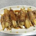 月読☆'s cooksnap of when they made お弁当にも！簡単豚肉巻きポテトの照り煮.