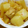 しゅうまゐ's cooksnap of when they made ピリ辛☆こってり☆鶏モモ肉と大根の煮物.