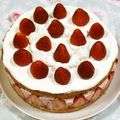 めいふぁん's cooksnap of when they made た～っぷり苺♪バースデーケーキ.