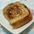あき母ちゃん's cooksnap of when they made フライパンで千切りキャベツのホットサンド.