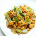 賢くんママ's cooksnap of when they made 白菜のうま味卵とじ.