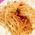 ＊にょにょん＊'s cooksnap of when they made もやしナムル☆ピリ辛でビールのアテにも！.