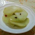 yukitarooo's cooksnap of when they made すし酢で簡単♪ハヤトウリのピクルス.