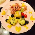 においちゃん's cooksnap of when they made 記念日に！ミッキー☆バラ☆ポテトサラダ.