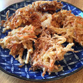みさきんず's cooksnap of when they made 黄金色のさくさくかき揚げ.