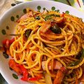 ユーロン's cooksnap of when they made お気に入りのナポリタン.