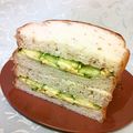 龍青空ママ's cooksnap of when they made ちょっとピリ辛☆手軽に卵サンド.