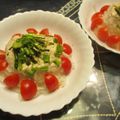 ジョングレ's cooksnap of when they made 千切りとおろしの触感を楽しむサラダ.
