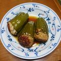 ukkarittu's cooksnap of when they made 我が家のピーマンの肉詰め.