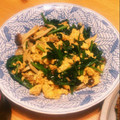 さくらンボー's cooksnap of when they made 簡単!!ほうれん草と卵のオイスターソテー.